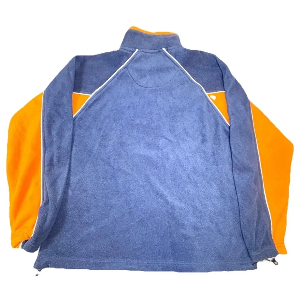 Vtg Russell Athletic 1/4 Zip Fleece Medium University Of Illinois - Picture 3 of 8